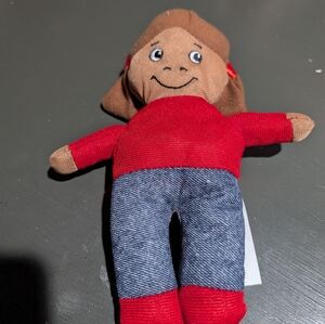 PBS Kids Stuffed Francine From Hey Arnold 9 Inch